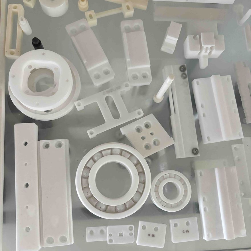 富美达陶瓷件加工实拍